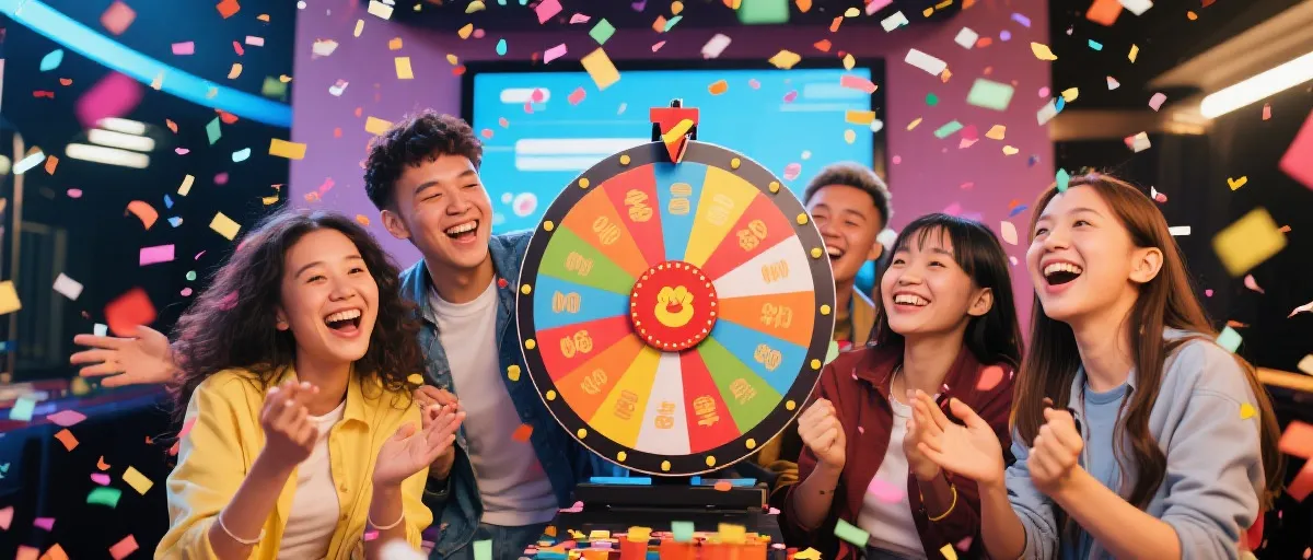 幸运转盘与开心玩家